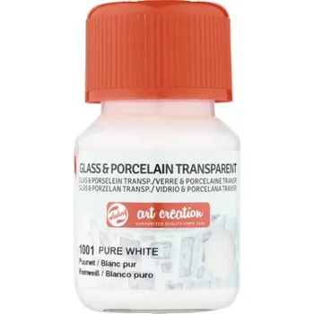 Speciální výtvarná barva Barva na sklo a porcelán 30 ml bílá