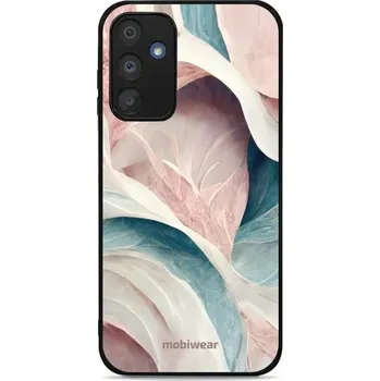 Lesklý kryt Mobiwear Glossy - Samsung Galaxy A15 / A15 5G - G026G - Růžový a zelenkavý mramor (Prémiové lesklé pouzdro, obal, kryt Mobiwear Glossy na mobil Samsung Galaxy A15 / A15 5G - G026G - Růžový a zelenkavý mramor, materiál Plast + TPU silikon - kry