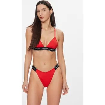Dámské plavky Calvin Klein Swimwear Vrchní část bikin KW0KW02424 Červená XS