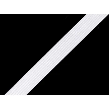 Prádlová pruženka šíře 9 mm, barva bílá