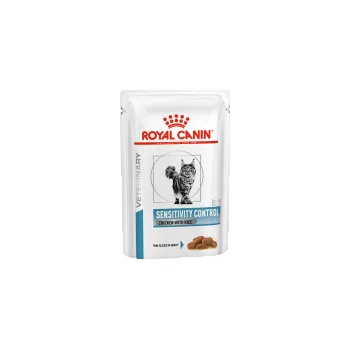 Krmivo pro kočku Royal Canin VD Cat Sensit Control kuře 12x 85 g