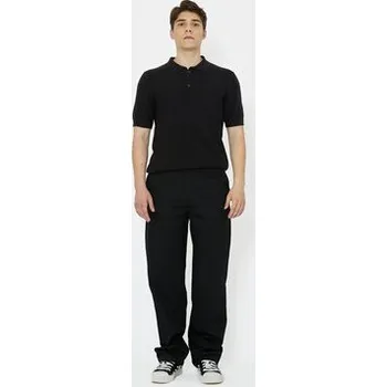 Pánská košile Richmond X Polokošile Carena UMP24214PO Černá Regular Fit S