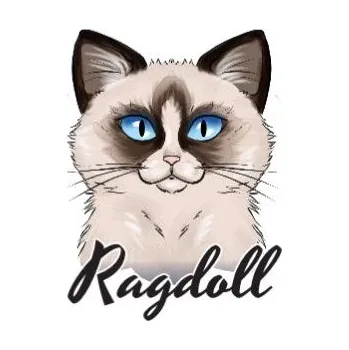 Samolepicí dekorace na vozidlo Samolepka na auto RAGDOLL