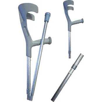 Garcia Berle francouzská skládací, výškově stavitelná - vzor šedý mramor