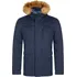 Pánská casual bunda LOAP Natan 1166045355 tmavě modrá, XXL