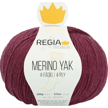 Příze REGIA PREMIUM Merino Yak 07517 Ostružina (Příze REGIA PREMIUM Merino Yak 07517 Raspberry)