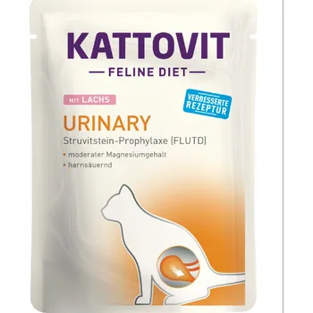 Krmivo pro kočku 6x85g Kattovit Urinary kapsička - losos
