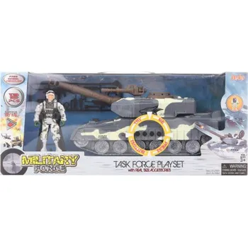Dětská zbraň Vojenská sada s tankem na baterie