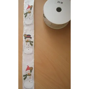 Stuha stuha - stuhy - mašle - š.4cm vánoční červená čepice