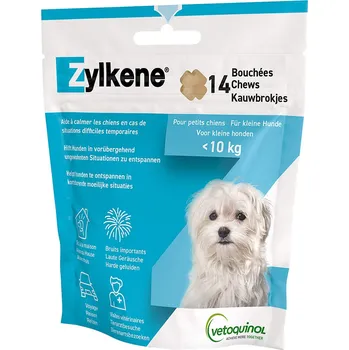 14 kusů doplňkového krmiva Cylkene Chews pro malé psy