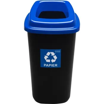 Odpadkový koš Plafor Plastový koš SORT BIN 680-03 barva víka modrá