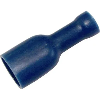 Elektrický konektor Konektor samice s izolací modrý