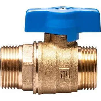 PINTOSSI Ventil kulový přímý - modrý - 3/4"