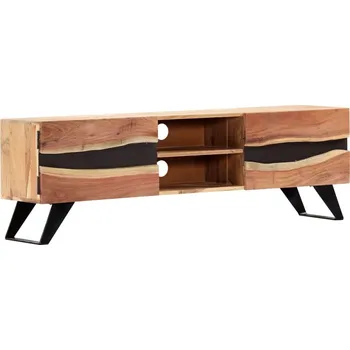 Televizní stolek vidaXL TV stolek 140 x 30 x 45 cm masivní akáciové dřevo [247974]