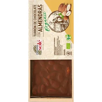 Cukrovinka Bio nugát s mandlemi vegan SOLÉ 200 g