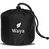 Cestovní polštářek Waya Cestovní polštář 28 x 27 x 13,5 cm šedý