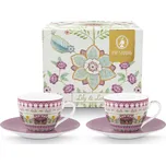Pip Studio set 2 šálků s podšálky Lily & Lotus 120 ml
