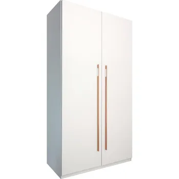 Nábytkové kování Rujzdesign Šatní úchytka LUNA / Měděná nerez 800 mm