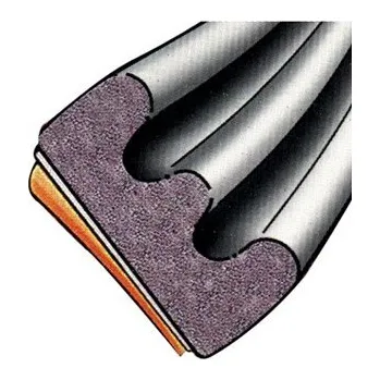 těsnění okenní EPDM K 9x4mm BÍ (100m) TRELLEBORG