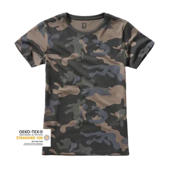 Pánské tričko Dámske tričko Brandit dark camo - S