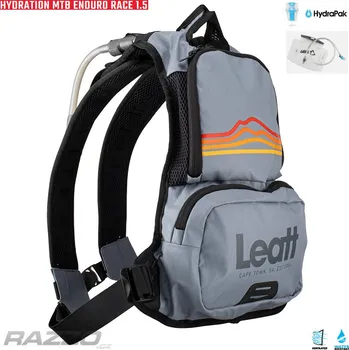 batoh na kolo Picí batoh na kolo Leatt MTB Enduro Race 1.5 Hydration Pack Titanium
