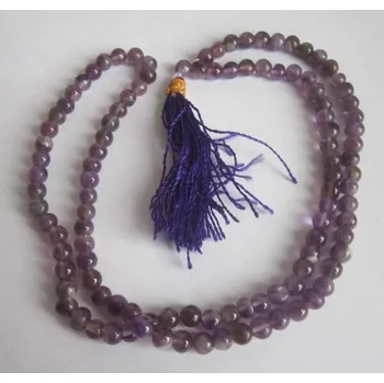 Náhrdelník Japa Mala Ametyst