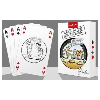 Pexeso Karty - Mleczko 14907 55 listków TREFL