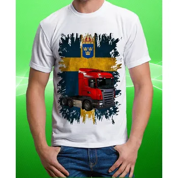 Pánské tričko tričko SCANIA I M (tričko s náklaďákem)