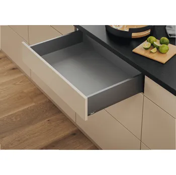 Úložný box Blum Kuchyňský box - Merivobox "K" 40kg / Orion šedá 350 mm