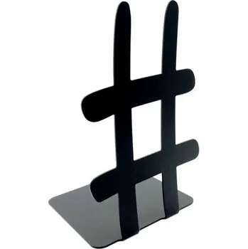 Interex design HASTAG držák na knihy / Černý matný