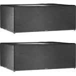 ZBXL Plachty na zahradní nábytek 2 ks 16 oček 278x204x105cm obdélník