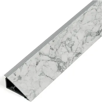 Kuchyňská pracovní deska Pfleiderer Těsnící lišta PFLIEDERER S63009SD / Mramor Carrara 2100 mm