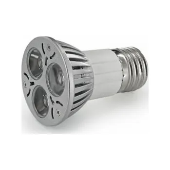 Žárovka Whitenergy POWER LED žárovka | E27 | 3xLED | 3.5W | 230V | studená bílá | refl.