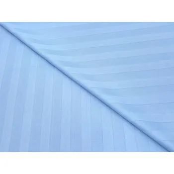 Mirtex Látka ATLAS-HOTEL 150/524335 Modrá 22mm hotelový pruh šíře 155cm Ceník: METRÁŽ: od 1 metrů