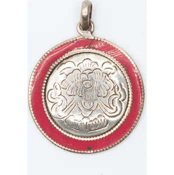 Přívěsek Milujeme Kameny Ochranný přívěsek - červený 202108