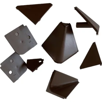 Kuchyňská pracovní deska Pfleiderer Sada koncovek pro těsnicí lištu DELTA / Tmavě hnědá