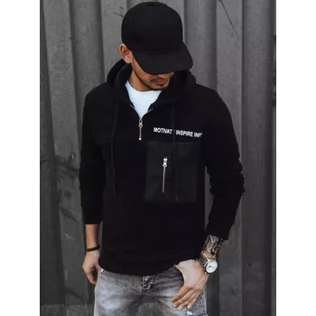 Pánská mikina Buďchlap Černá mikina v originálním provedení