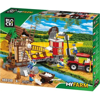 ostatní stavebnice Blocki MyFarm KB0350 Větrný mlýn 537 dílků