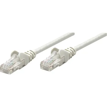 Datový kabel Intellinet 334112 RJ45 síťové kabely, propojovací kabely CAT 6 U/UTP 2.00 m šedá 1 ks