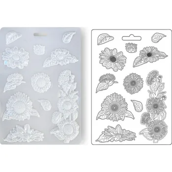 Forma na odlévání Licí forma A4 - slunečnice