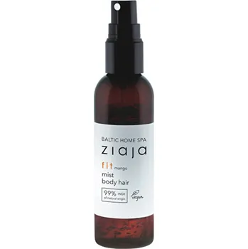 Pleťová emulze Ziaja Baltic Home Spa Fit Mist Body Hair - Mlhovina na obličej a tělo mango 90 ml