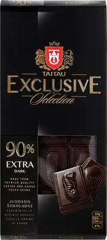 Čokoláda Taitau Exclusive Selection hořká čokoláda 90 % 100 g