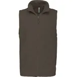 Kariban 20.K913 LUCA Pánská fleecová vesta Green Olive - S