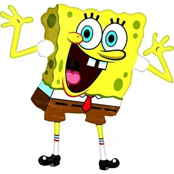 Balónek Amscan / Reithmüller Balonek fóliový Spongebob postava, 58 cm