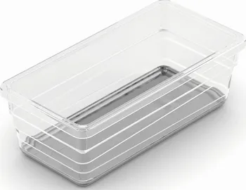 Úložný box Curver Sistemo 2 10011-A94 7,5 x 15 x 5 cm transparentní/šedý