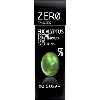 Cukrovinka Zero Candies Eukalyptus 32 g