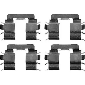 Přislušenství brzdového systému Sada příslušenství, obložení kotoučové brzdy RAP BRAKES 1934/109-1272