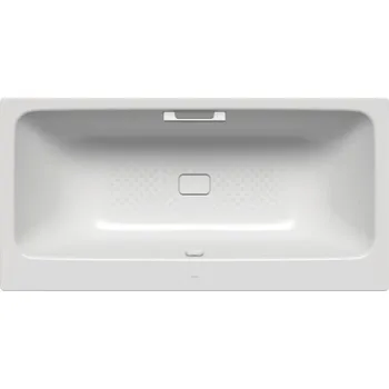 Vana Obdélníková vana KALDEWEI ASYMMETRIC DUO 740 s otvory na madla 80 x 170 cm manhattan lesklá protiskluzný povrch 274010210199