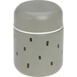 LÄSSIG termoska na jídlo Happy Print Olive