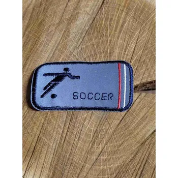 Textilní nažehlovací páska Nažehlovačka reflexní Soccer